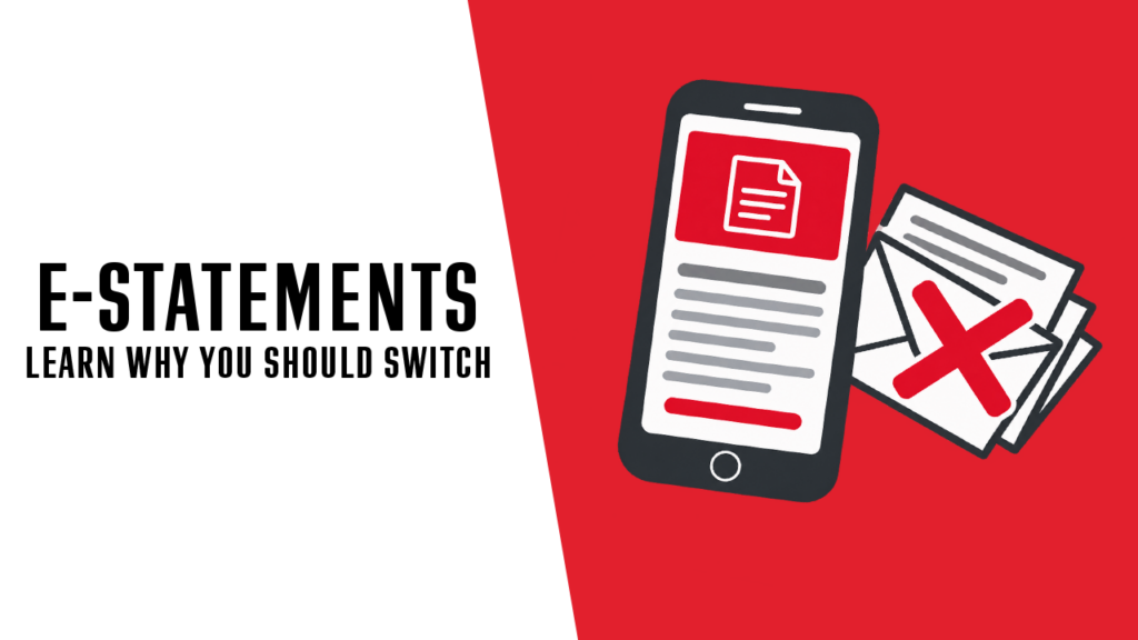 Sign Up for E-Statements | Red Crown Credit Union